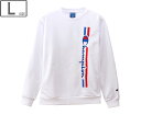 champion チャンピオン 【メンズ】スウェットシャツ 【ホワイト】【Lサイズ】 C3-QS001-010