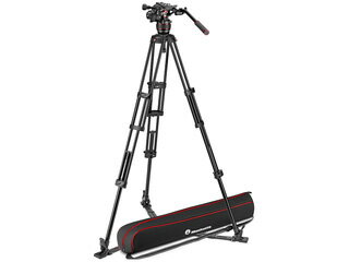 Manfrotto マンフロット MVK608TWINGA　ナイトロテック608ビデオ雲台+アルミツイン三脚GS