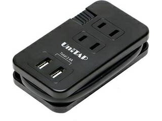 Princeton プリンストン コンパクトUSB2ポート給電機能付マルチタップ ブラック PPS-UTAP10BK Princeton プリンストン コンパクトUSB2ポート給電機能付マルチタップ ブラック PPS-UTAP10BK