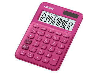 CASIO/カシオ カラフル電卓ミニジャスト ビビッドピンク MW-C20C-RD CASIO/カシオ カラフル電卓ミニジャスト ビビッドピンク MW-C20C-RD
