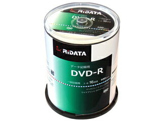 Ri-JAPAN/アールアイジャパン D-R47GB.PW100RD DVD-R DATA記録用(スピンドルケース/100PCS) DVD-R 16× Ri-JAPAN/アールアイジャパン D-R47GB.PW100RD DVD-R DATA記録用(スピンドルケース/100PCS) DVD-R 16×