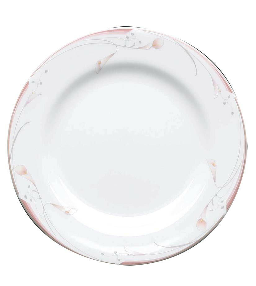 フラワーピンク 18cm プレート OFM01-208