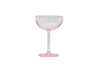 プラキラ　トライタン　シャンパングラス　ピンク