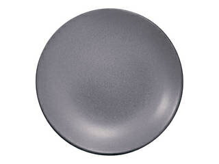 マットグレイ　クーププレート 23cm　ANF−119