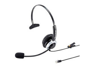 サンワサプライ サンワサプライ 電話用ヘッドセット(片耳タイプ) MM-HSRJ02 サンワサプライ サンワサプライ 電話用ヘッドセット(片耳タイプ) MM-HSRJ02