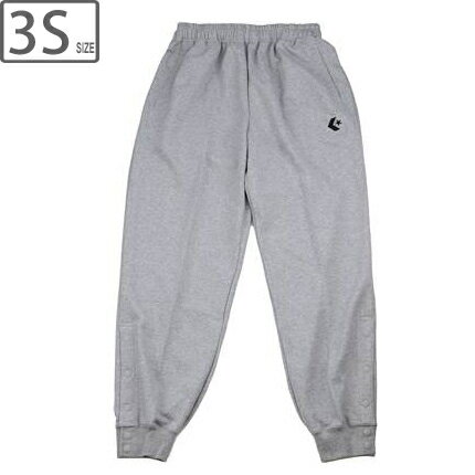 CONVERSE コンバース 【メンズ】スウェットパンツ 裾ボタン 【グレー杢】 【3Sサイズ】CB141204-1500 CONVERSE コンバース 【メンズ】スウェットパンツ 裾ボタン 【グレー杢】 【3Sサイズ】CB141204-1500