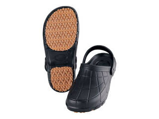 阪神素地 カルカル仕事人サンダル HM-9050 ブラック L