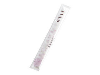 Disposable Chopsticks - 白揚8寸紙完封箸　小花柄　楊枝入 （1ケース4000膳入）