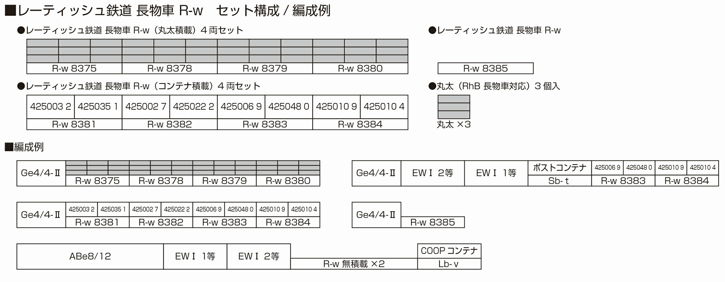 KATO カトー レーティッシュ鉄道 長物車 R-w 8203 発売前予約 キャンセル不可_1