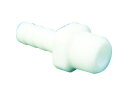 Flon/フロンケミカル PTFE ハーフオスチューブジョイント 竹の子外径6φ×R1/4 NR0078-002(4)