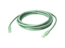 ATEN/GCe Cat6 UTPP[u/RJ45RlN^t/1.2m 2L-4101-GR