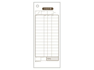 ●複写枚数：2枚●複写枚数：2枚●1冊入数：300組●サイズ：縦175×横70mm●行数：14行●1枚目（白）　2枚目（黄）　（刷り色）茶 商品情報 品番2039入数1パック 2039　