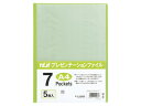 ●ポケット数：7ポケット●外寸：縦305×横230mm●背幅：1mm●ポケット厚：0．04mm●材質：再生PP●中紙なし 商品情報 品番PTF-07-15入数1パック PTF0715　