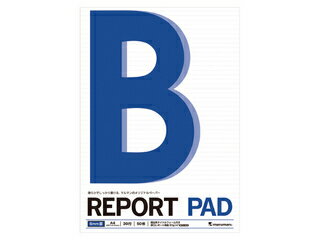 maruman/マルマン レポートパッド A4 メモリ入 6mm罫 P141A 中細罫(6mm)