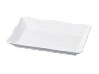 WAKAIZUMI 若泉漆器 ニューホワイト 波型羽反盛鉢 41cm