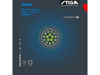 STIGA/スティガ ラージボール用表ソフトラバー MAGNIFY LB（マグニファイ LB） RED 厚