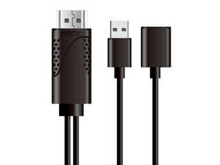 日本トラストテクノロジー 日本トラストテクノロジー iPhone HDMIミラーリングケーブル (ブラック) IPHDMI-BK 日本トラストテクノロジー 日本トラストテクノロジー iPhone HDMIミラーリングケーブル (ブラック) IPHDMI-BK