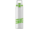 SIGG/シグ ワンタッチ式トライタン製ボトル トータルクリア ワン(グリーン 0.75L)