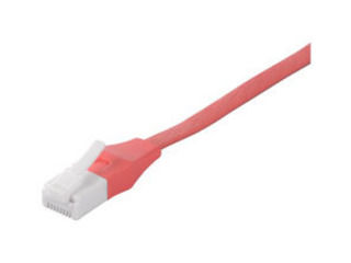 BUFFALO バッファロー ツメの折れないLANケーブル カテゴリー6 ストレート フラット 5m ピンク BSLS6FU50PK2 BUFFALO バッファロー ツメの折れないLANケーブル カテゴリー6 ストレート フラット 5m ピンク BSLS6FU50PK2