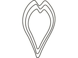 ※こちらの商品は【大】のみの単品販売になります。 たかもりの野菜抜 桜の花びら 大 #3