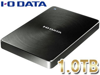 I・O DATA アイ・オー・データ USB3.1（Gen1） Type-C対応ポータブルハードディスク カクうす 1TB HDPX-UTC1K ブラック