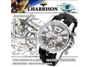 J.HARRISON J.HARRISON 多機能付ビッグテンプ自動巻&手巻き JH-033SW