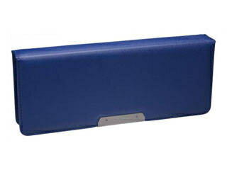 SONiC/ソニック こだわり両面筆入　フラット大容量　ブルー　SK-5018-B