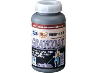 MARUCHO 丸長商事 【POWERTEC/パワーテック】粉体防水&防さび保護コート材 グレーコート 600g