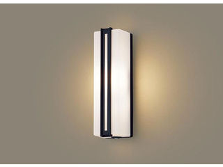 Panasonic パナソニック LGWC81413LE1 LEDポーチライト オフブラック【電球色】【明るさセンサ付】【壁直付型】