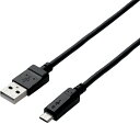 ELECOM GR microUSBP[u/2Ao/X^_[h/ʐME[d/1.5m/ubN MPA-AMB2U15BK