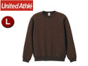 United Athle/ユナイテッドアスレ 10.0オンス T/Cスウェット クルーネックスウェット(裏起毛)アダルト 【L】 (ダークブラウン)(4)