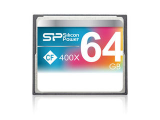 Silicon Power/シリコンパワー コンパクトフラッシュ 64GB 400倍速 永久保証 SP064GBCFC400V10