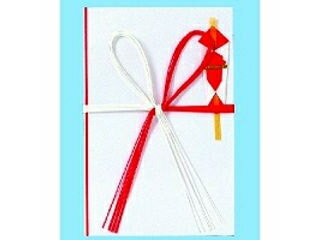 赤城/あかぎ 祝紅白花結金封 キ5 赤城/あかぎ 祝紅白花結金封 キ5