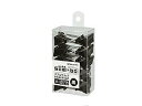 KOKUYO/コクヨ クリ-J33D ダブルクリップ Scel-Bo PET個箱タイプ 大 10個入り 黒(3)