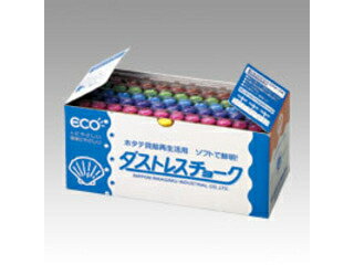 日本理化学工業 ダストレスチョーク72本入 6色 DCC-72-6C