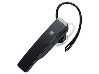 BUFFALO バッファロー Bluetooth4.1対応 2マイクヘッドセット NFC対応 ブラック BSHSBE500BK
