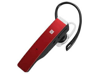 BUFFALO/バッファロー Bluetooth4.1対応 2マイクヘッドセット NFC対応 レッド BSHSBE500RD