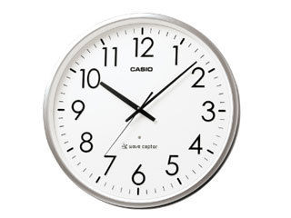 CASIO カシオ IQ-2000J-8JF 　電波掛け時計　【直径約36cm】【オフィス向け大型タイプ】