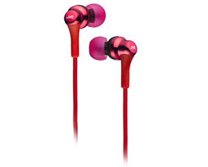 JVC/Victor/ビクター HA-FX26-R（レッド）　ステレオミニヘッドホン
