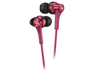 JVC Victor ビクター HA-FR46-R（レッド）　ステレオミニヘッドホン