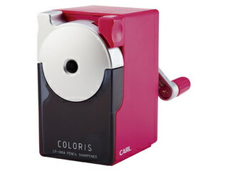 CARL/カール事務器 手動式 鉛筆削リ器 カラリスピンク CP-100A-P