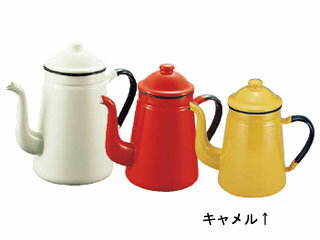 Noda Horo 野田琺瑯 FKC-10136R ホーローコーヒーポット＃13(キャメル)【1.600cc】