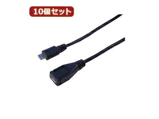 変換名人 変換名人  USBmicro延長ケーブル90(フル結線) USBMC/CA90FX10