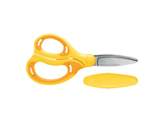 KOKUYO/コクヨ 学習はさみエアロフィットサクサ・キッズ左手用 黄 ハサ-PL270Y