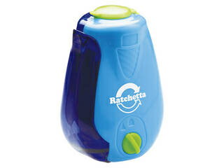 ソニック ラチェッタ ハンディ鉛筆削り 芯先調整機能付 SK-812-B 青