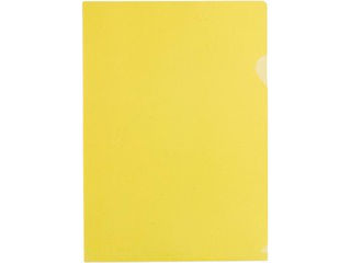 KINGJIM/キングジム クリアーホルダー リサイクル A4S 黄 735R10キイ