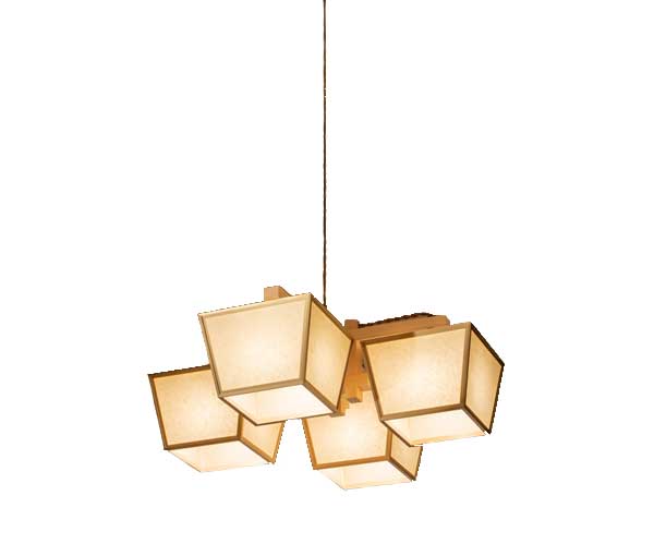 SINYO 新洋電気 AP881-B　コンビネーションランプ／シャンデリア　升　shou　生なり LED対応(3)