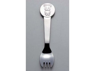 ステンレスパンダお子様フォーク兼用...