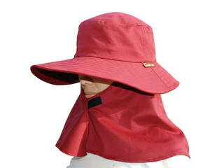 セフティ3 ガーデンハット レッド