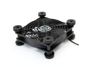 Groovy グルービー ゴム足付きUSBファン BIGFAN-120U-FOOT